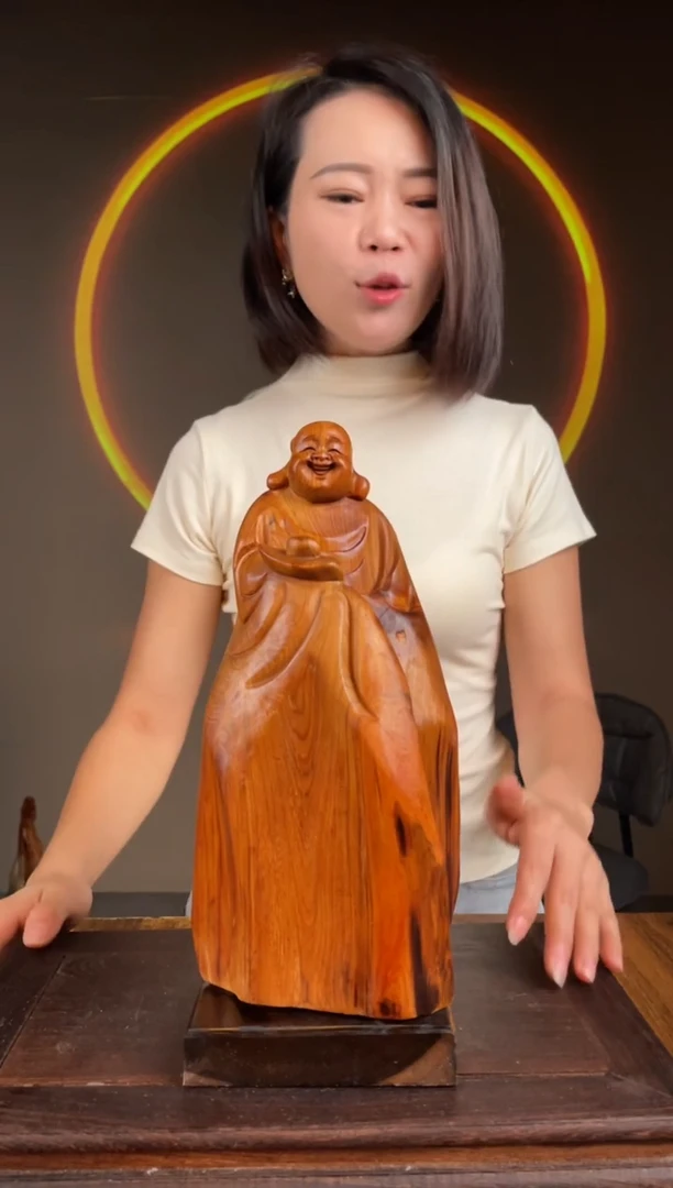 柏木（崖柏）手工摆件,先抢先得! 编号:109