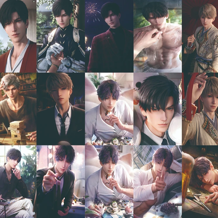 【恋与深空】周边磁吸冰箱贴 （可自选可来图定制）亚克力120*80*6mm