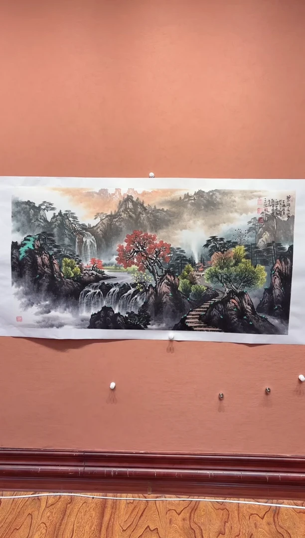 国画师立照老师国画作品