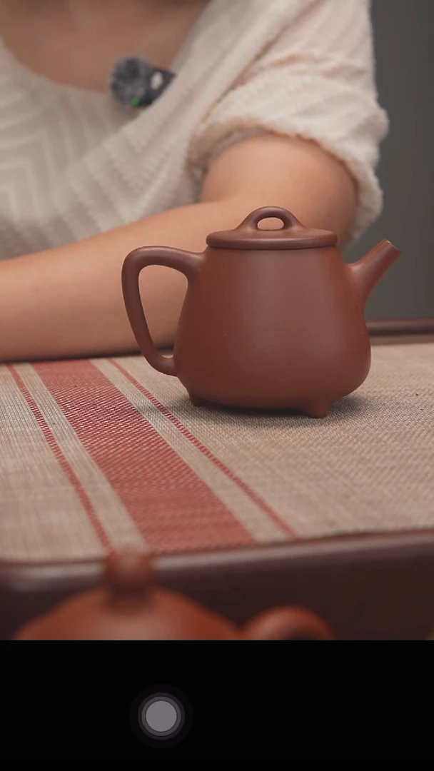 茶壶紫砂底槽清高石瓢200cc