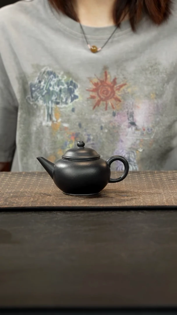 茶壶紫砂捂灰清水泥水平170cc