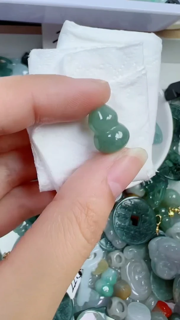 散珠翡翠23号链接，A货翡翠