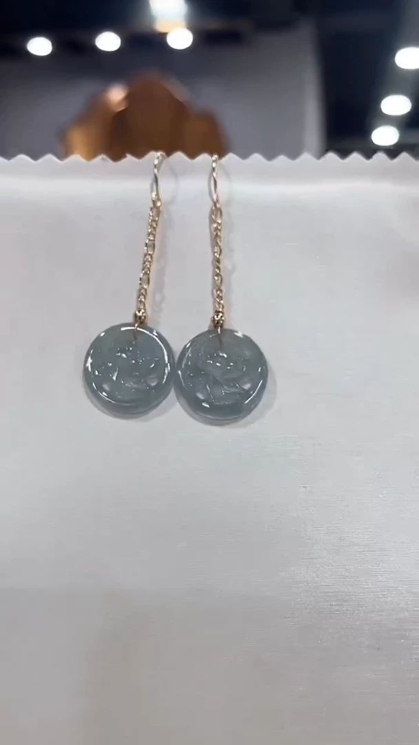 未镶嵌翡翠耳饰25（多样性发一）