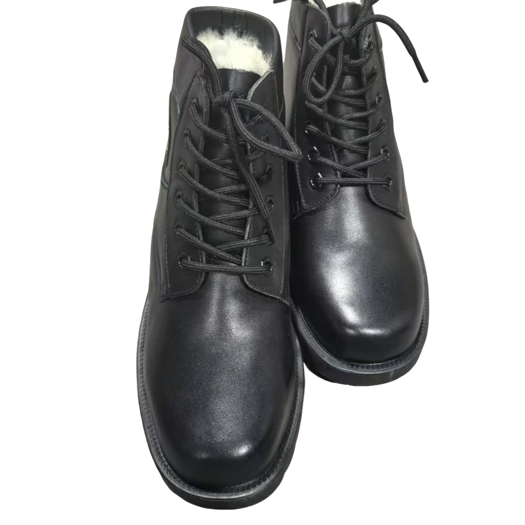 真皮羊毛飞行靴 保暖舒适 3088