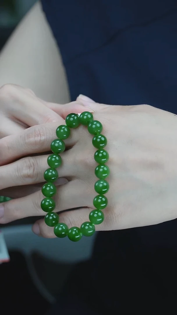 和田玉未镶嵌手串33