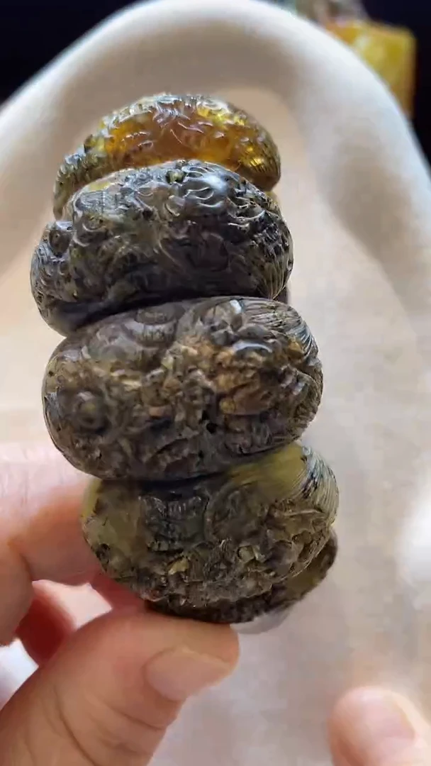 手链琥珀未镶嵌手牌