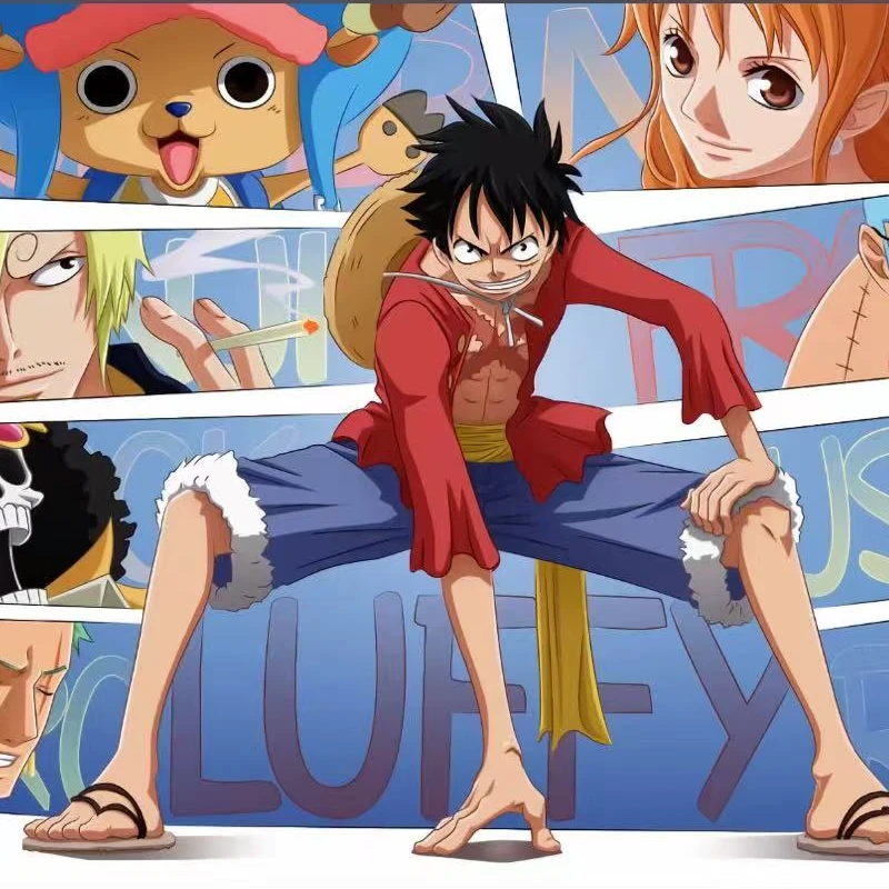 海贼王航海王高透亚克力大卡砖冰箱贴15*10*1