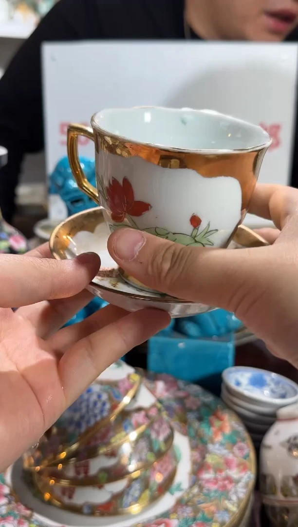 杯567时期景德镇杯碟
