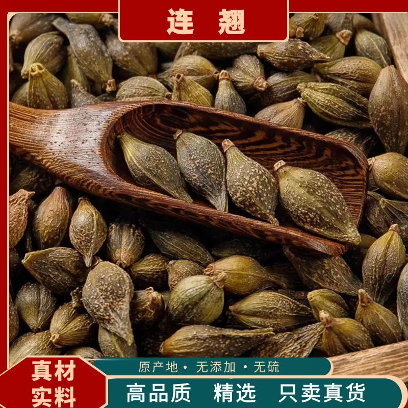 野生连翘新货中药材贯叶连翘野生青翘连翘黄翘老翘连翘金银花黄芩