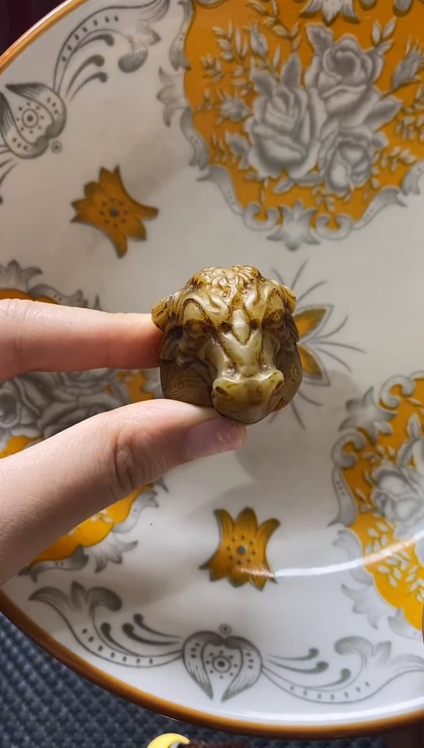 瓷片瓷片 瓷器 摆件 1个