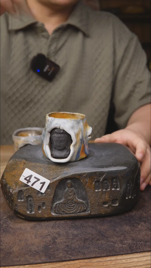 甘石陶艺柴烧柴烧471