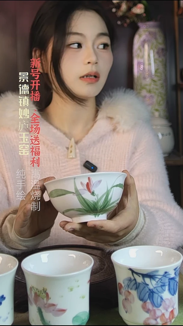 盘陶妙庐玉窑正德饭碗