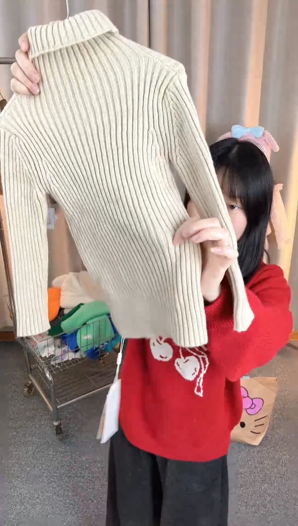 打底针织衫中童110码A451