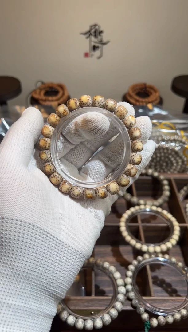 手串星月菩提开播捡漏福利火烧云单圈10*9