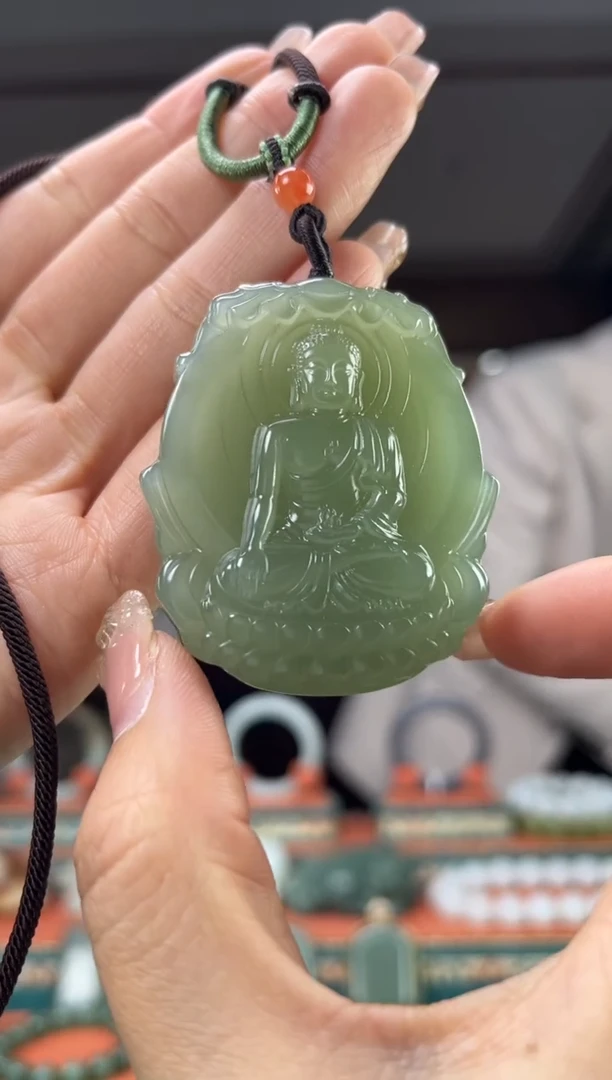 【闪购商品】和田玉颈饰未镶嵌佩佩羊 猴