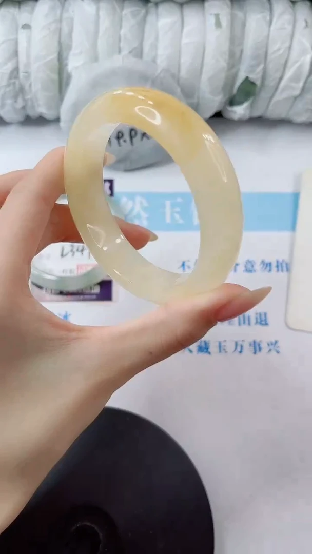 未镶嵌手镯石英质玉多样性发货L339