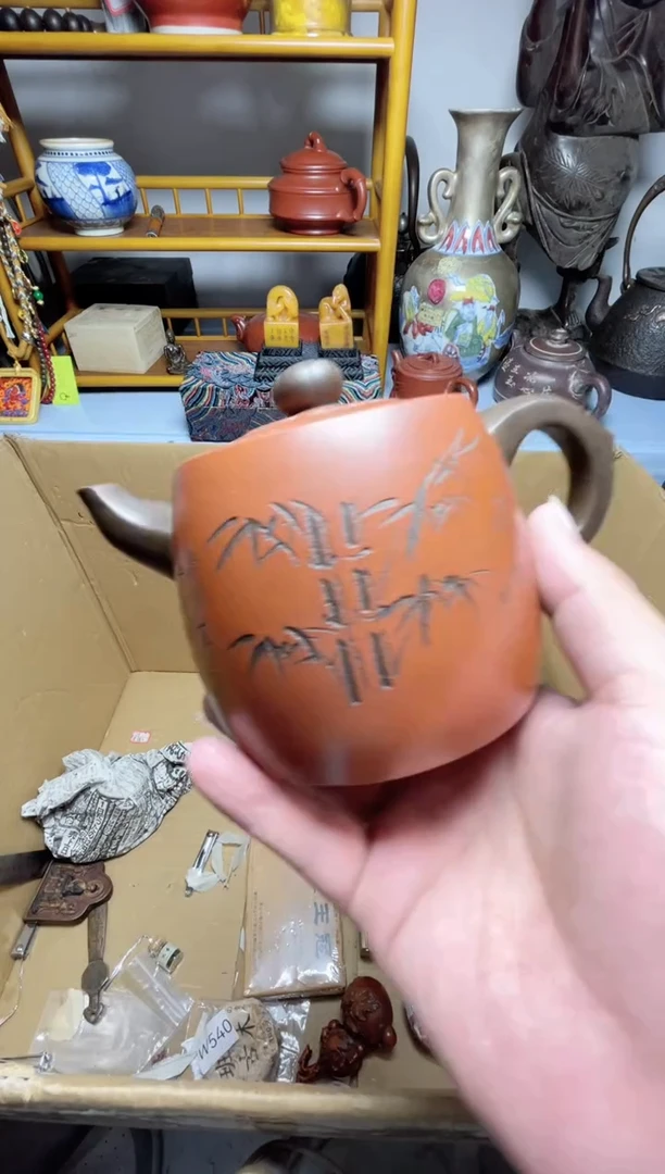 茶宠瓷器瓷器瓷器微瑕