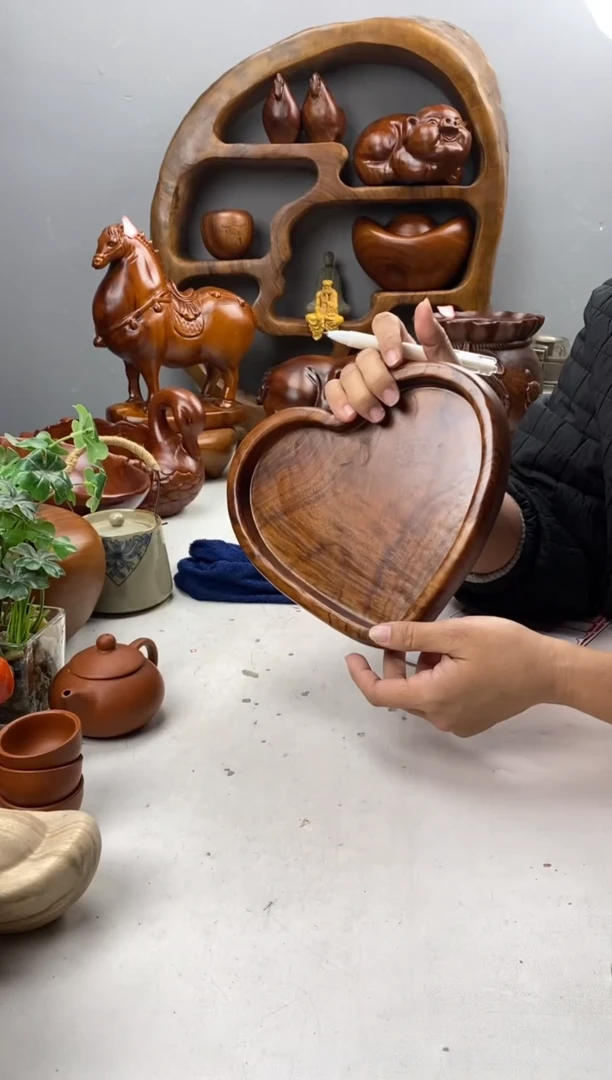 香樟木23香樟木爱心盘