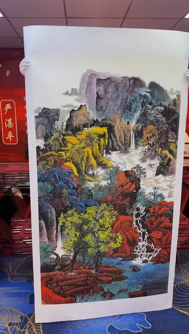 【闪购商品】国画手绘国画山水花鸟作品