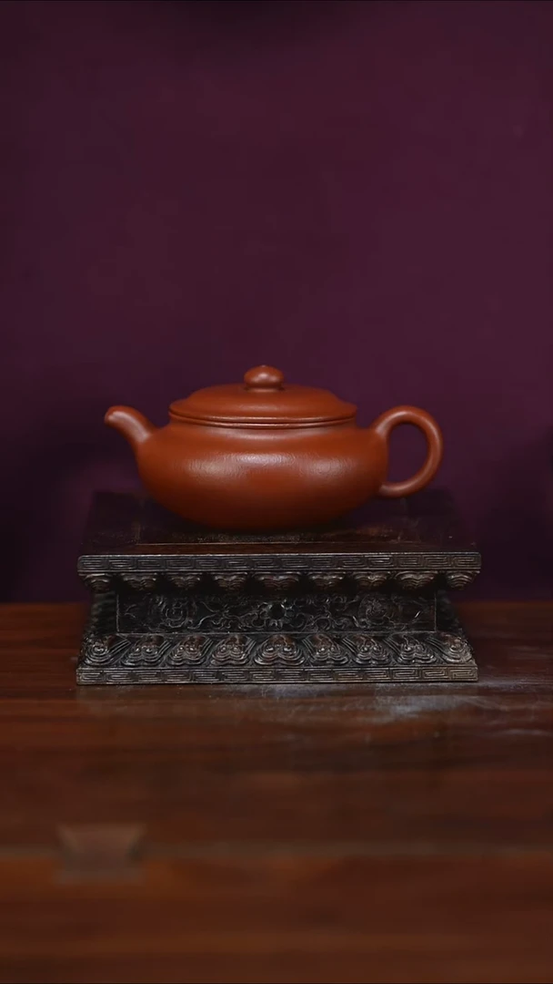 茶壶紫砂大口扁腹