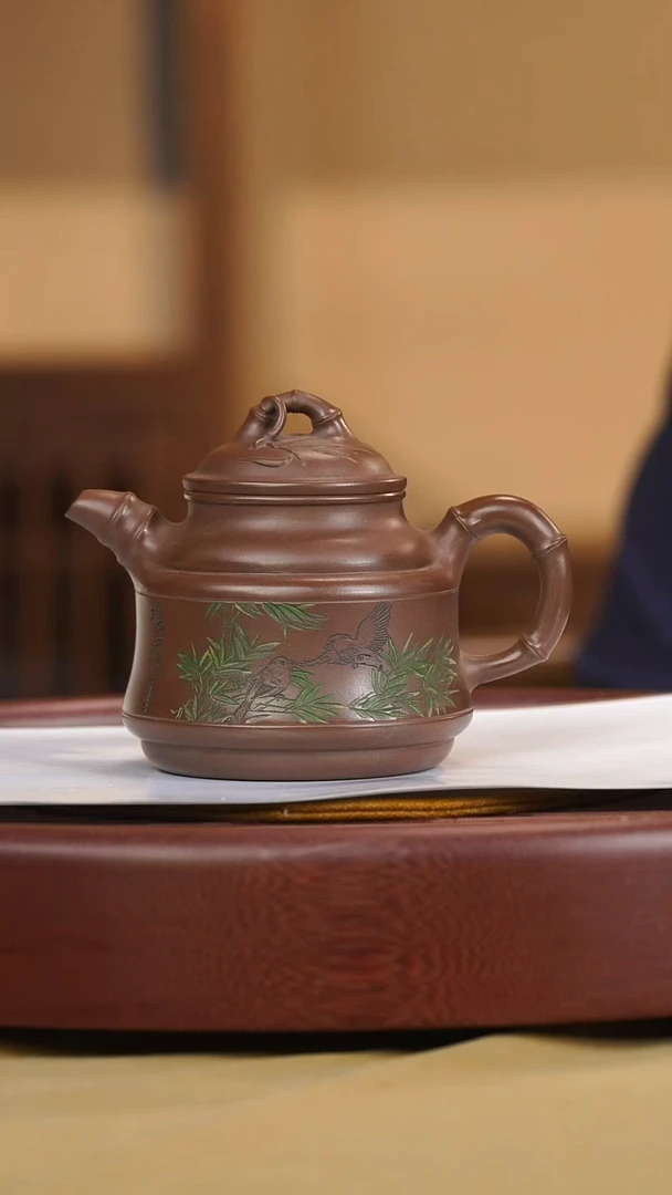 茶壶紫砂宜兴紫砂六月茶器