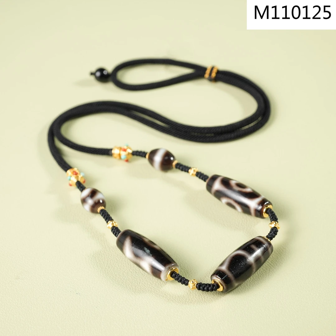 【老掌柜】多宝玛瑙项链 M110125