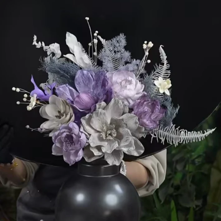 情人节宠粉福利【自曦】通草花干花永生花不含瓶只有花材包邮