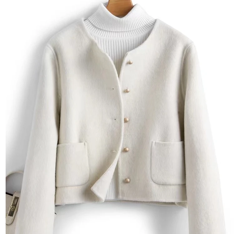 小琪双面毛呢秋冬大衣851-1000