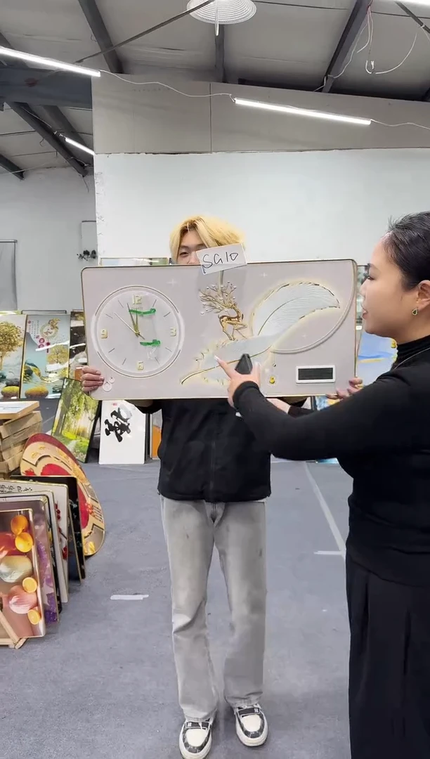 横款 优乐轻奢装饰画微瑕10