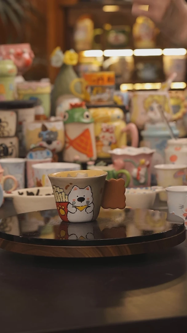 景德镇釉下彩绘设计师款式陶瓷