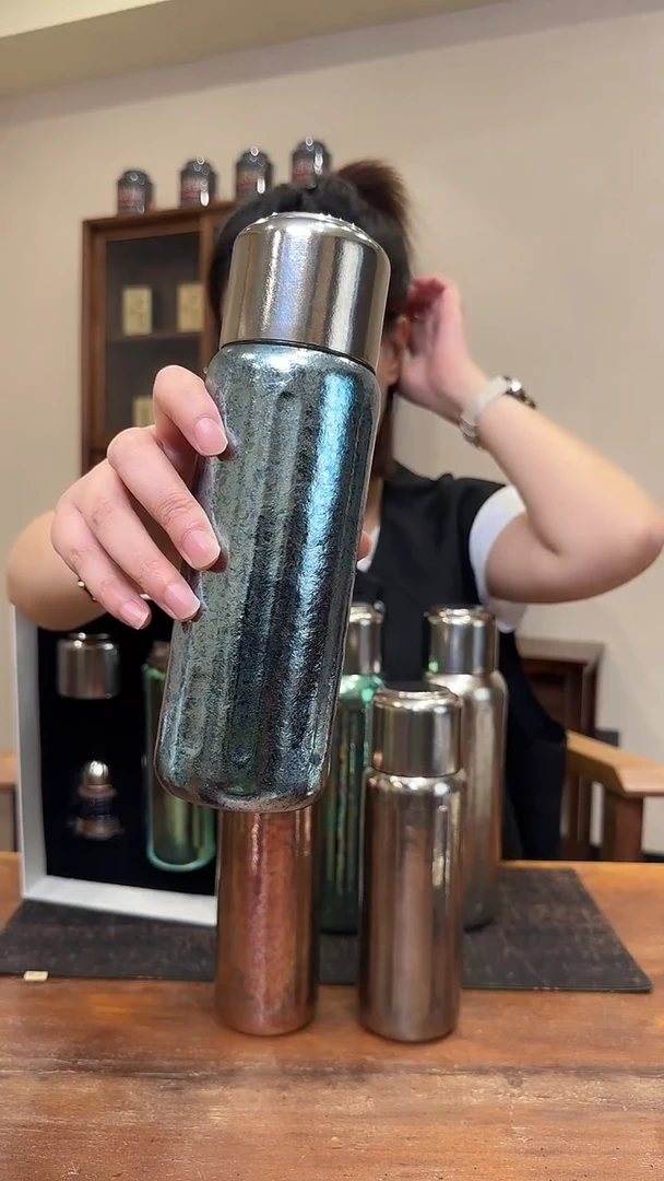 500毫升纯钛蓝色