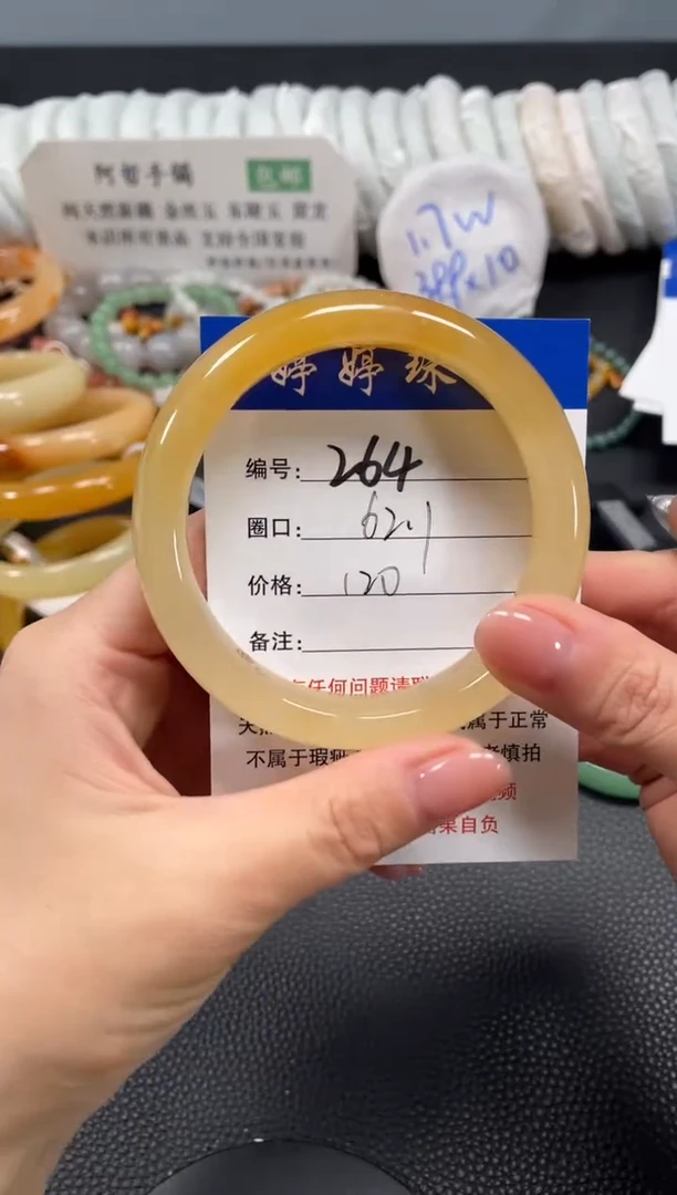 未镶嵌手镯石英质玉62