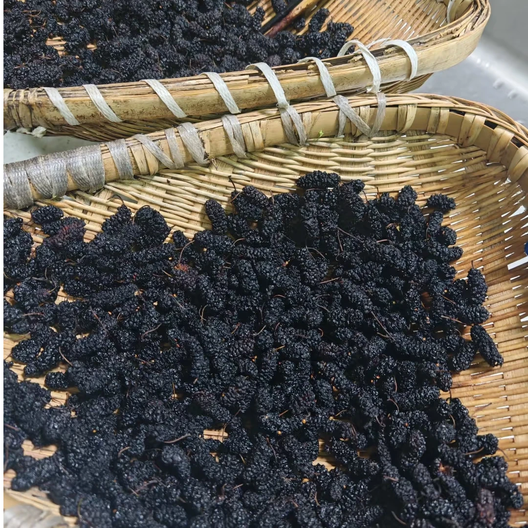 618云台农场 自然晾晒 桑葚干 无添加 初级农产品250g/罐 2罐礼盒