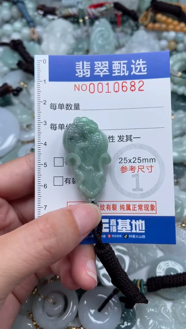 颈饰未镶嵌翡翠10682