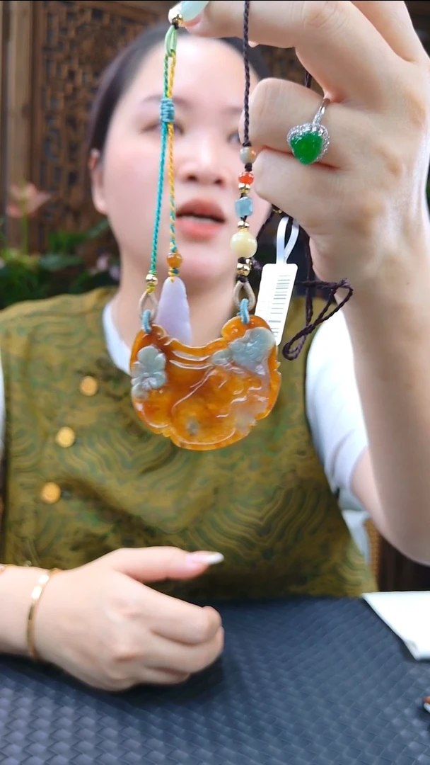 项链未镶嵌翡翠翡翠吊坠