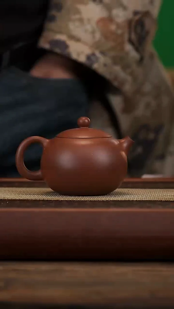 茶壶紫砂微瑕260毫升红皮龙西施