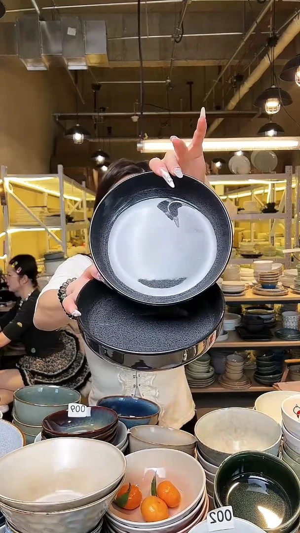 瓷28外贸尾货窑变釉下彩默认微瑕