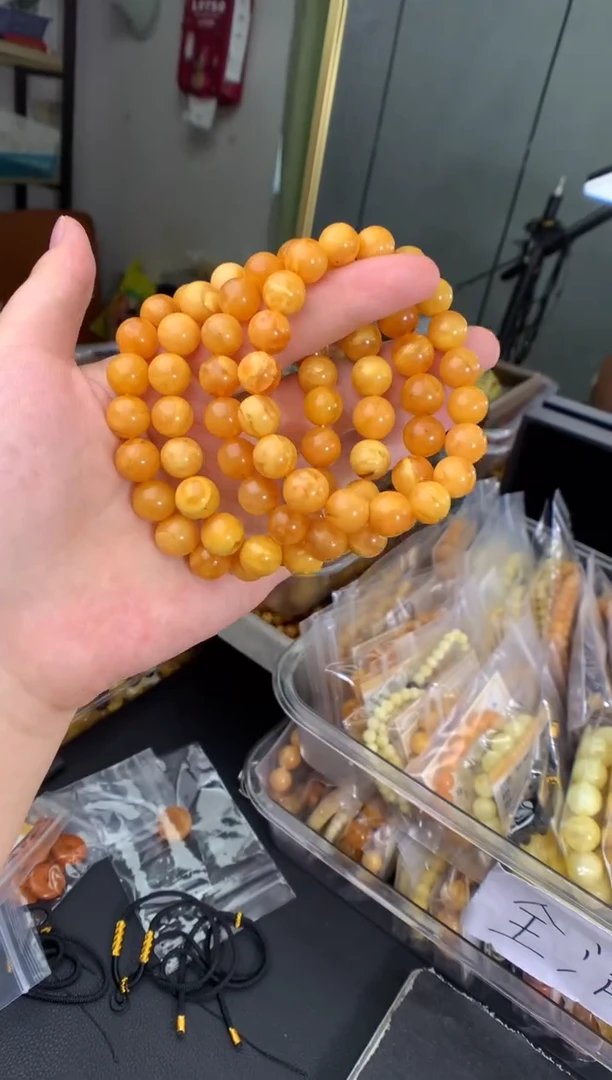 蜜蜡未镶嵌珠宝奇石多样性发一件