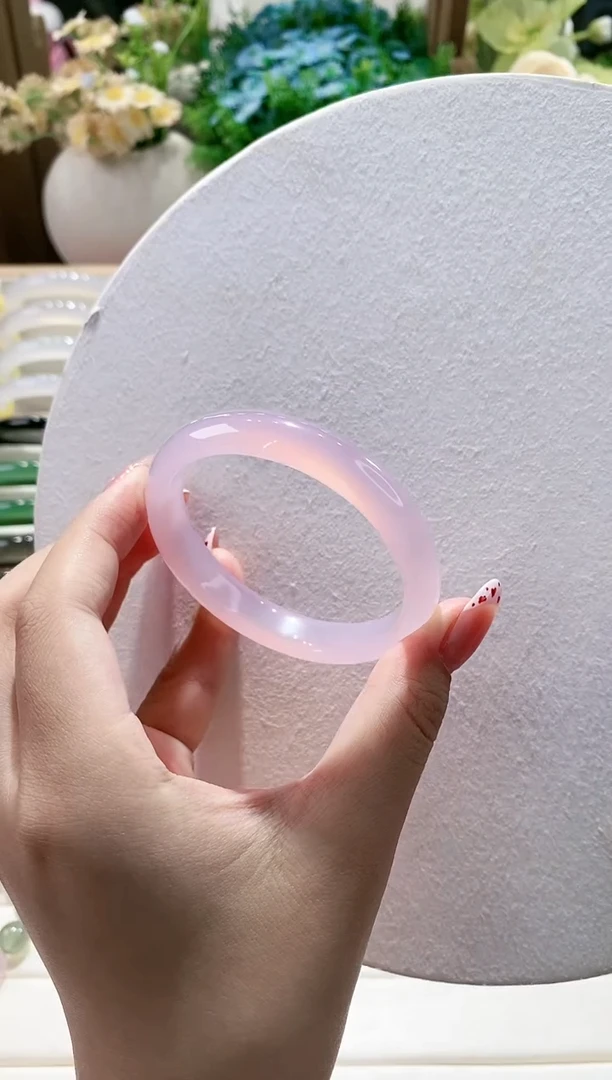 玛瑙/玉髓手镯未镶嵌14-54.5