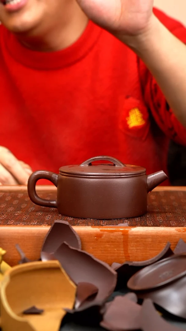 【闪购商品】紫砂茶壶LXR 大汉瓦  老紫泥