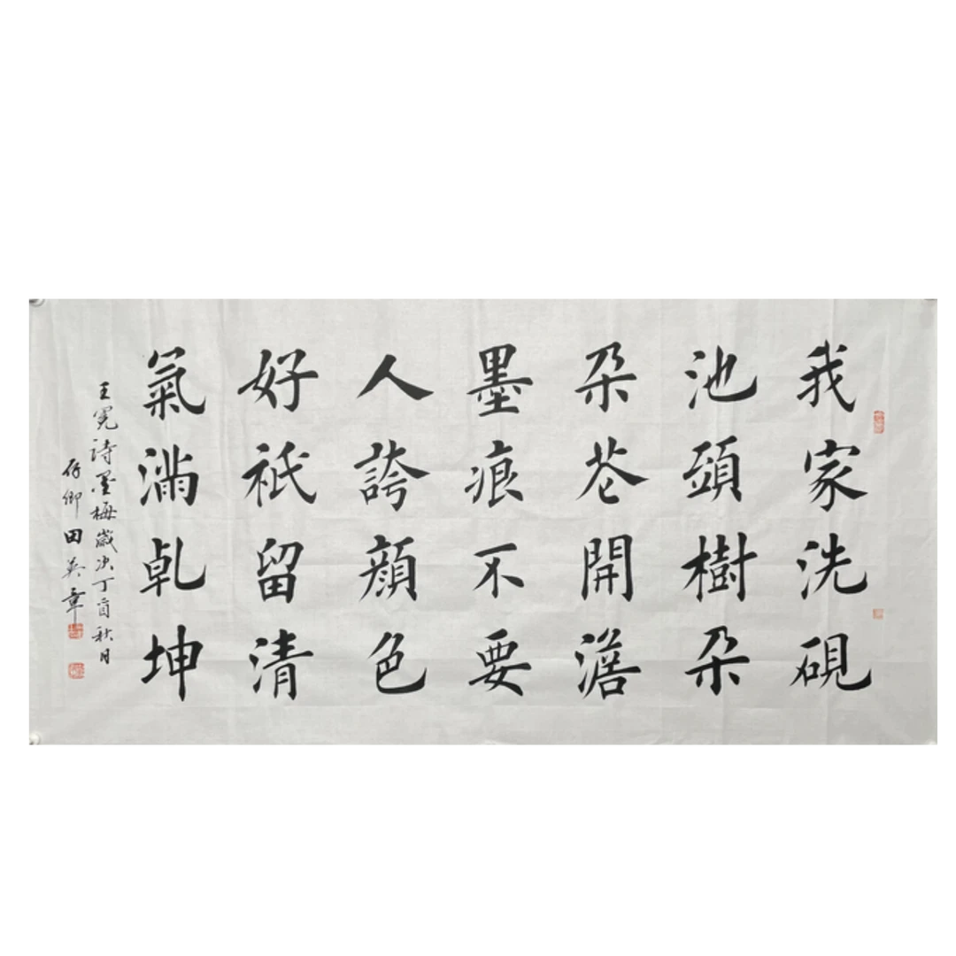T-R-2775  书法 69cm*137cm 软片-A