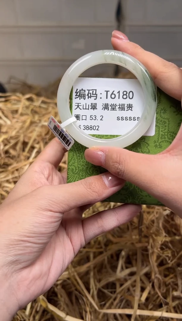 未镶嵌手镯石英质玉T6180