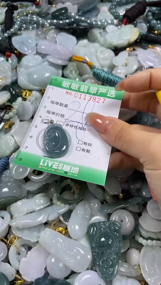 【闪购商品】翡翠颈饰未镶嵌闪购0113827