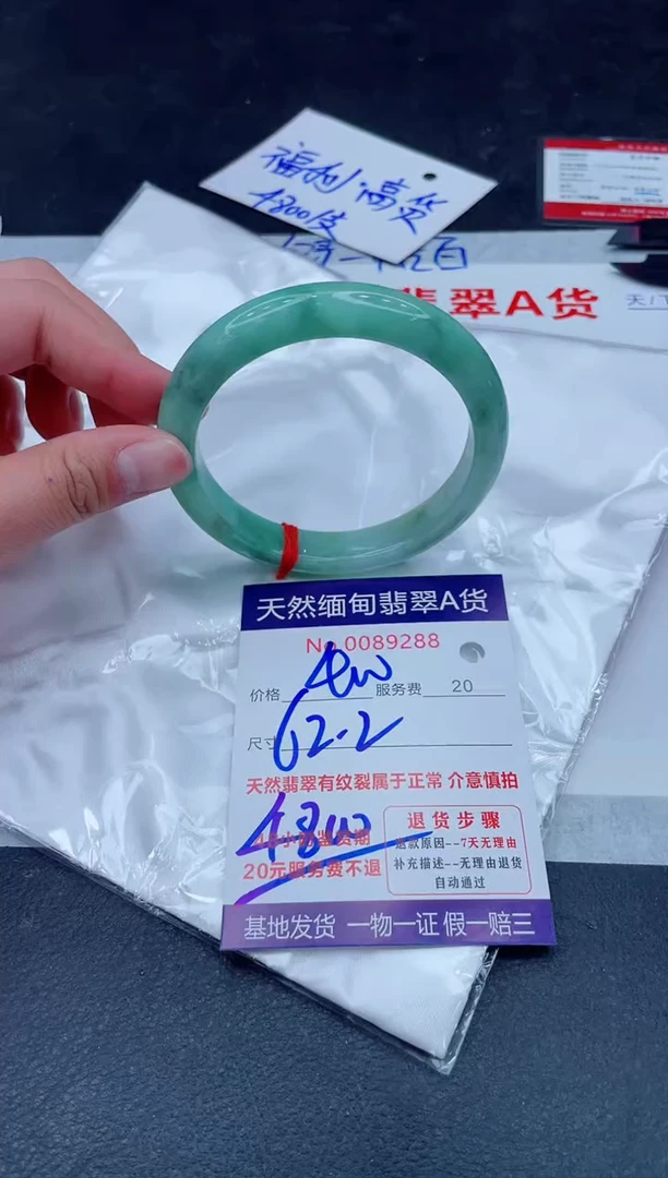 未镶嵌手镯翡翠400.00