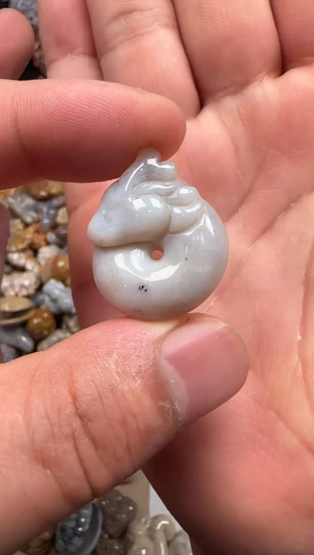 【闪购商品】硅化珊瑚（珊瑚玉）颈饰未镶嵌772