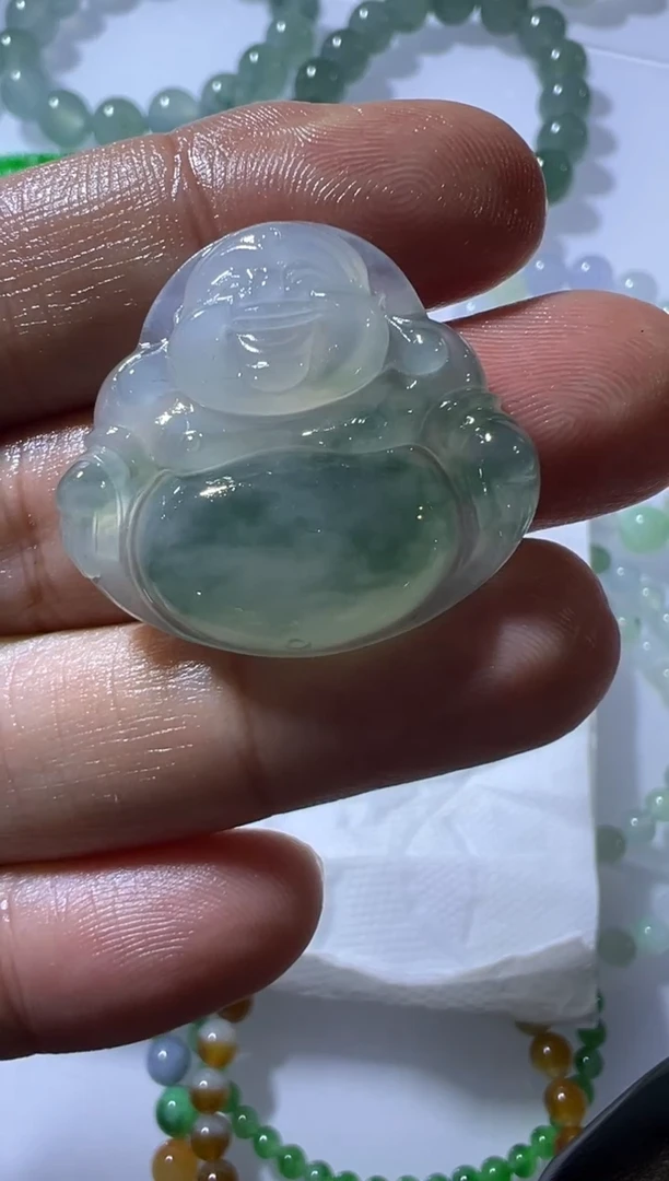 未镶嵌定制翡翠佛公