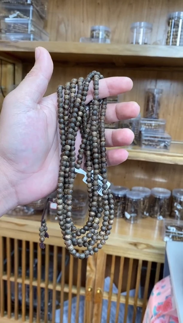 沉香手串文莱圆珠长串0.5多样性发其一