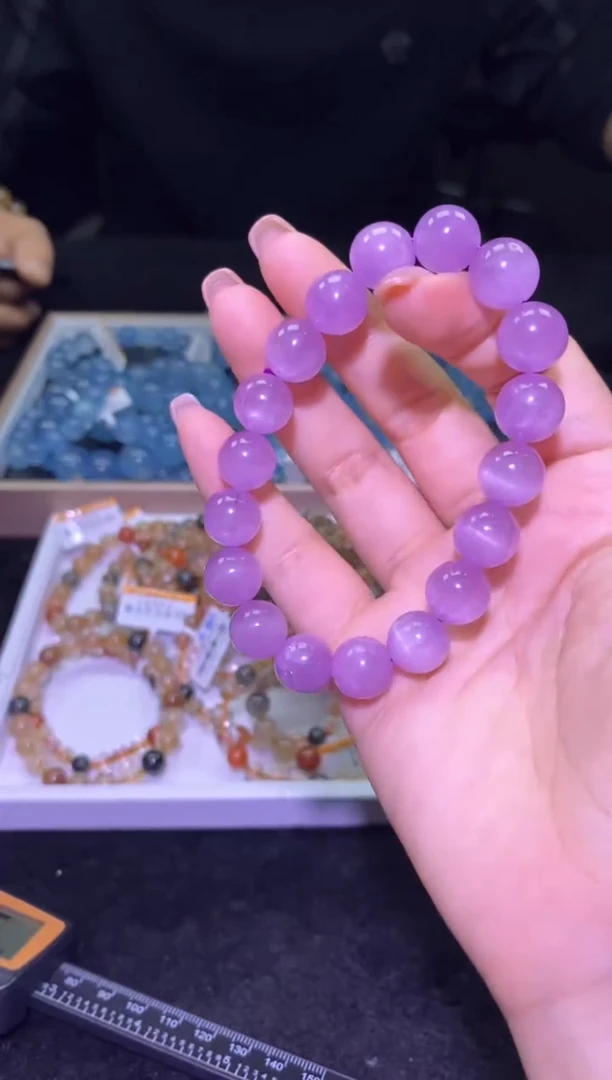 未镶嵌锂辉石单圈毕业级紫锂辉-A17-多样性发其一