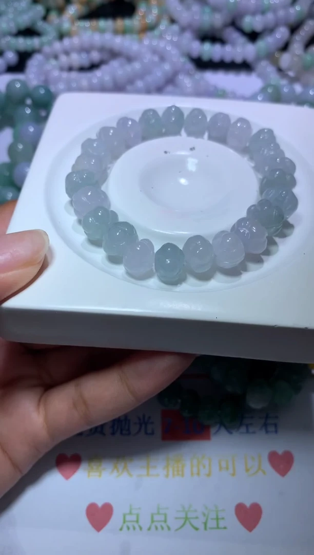 定制翡翠未镶嵌六**宝CXX307127
