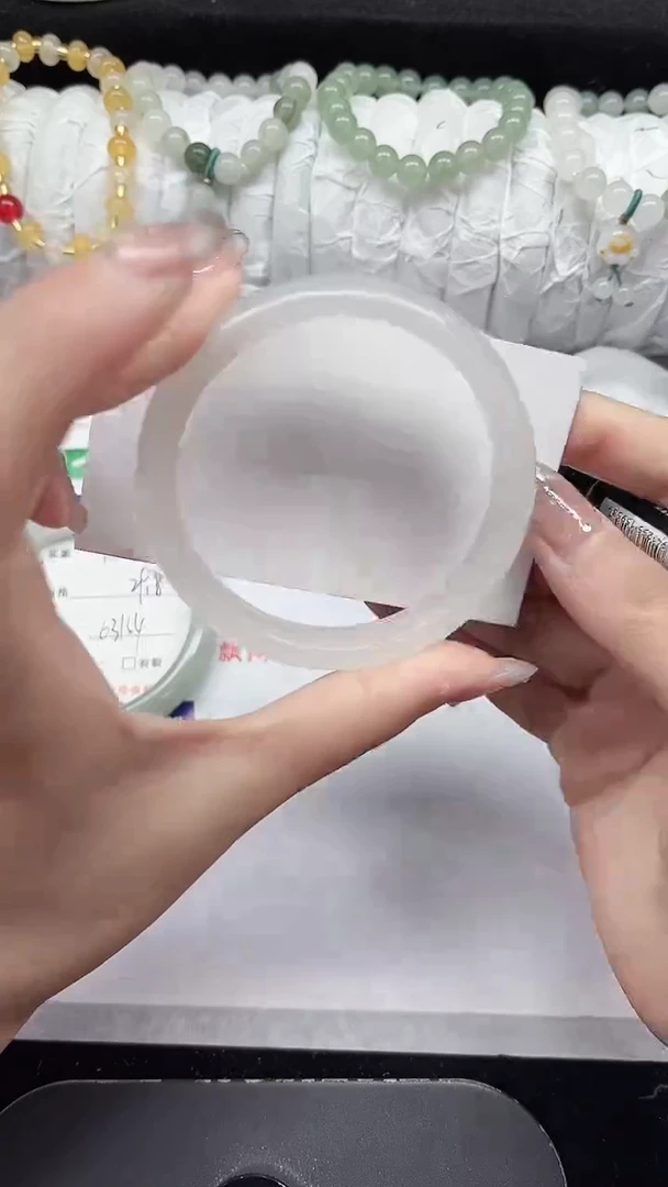 未镶嵌手镯石英质玉197-56/57